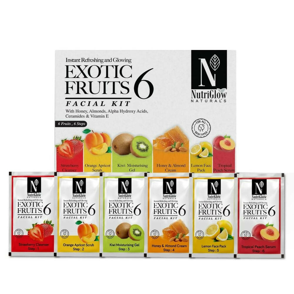 NutriGlow NATURAL'S Exotic Fruit Facial Kit