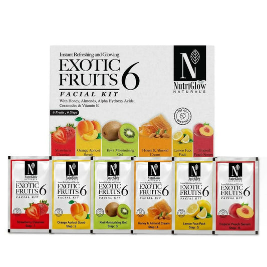NutriGlow NATURAL'S Exotic Fruit Facial Kit