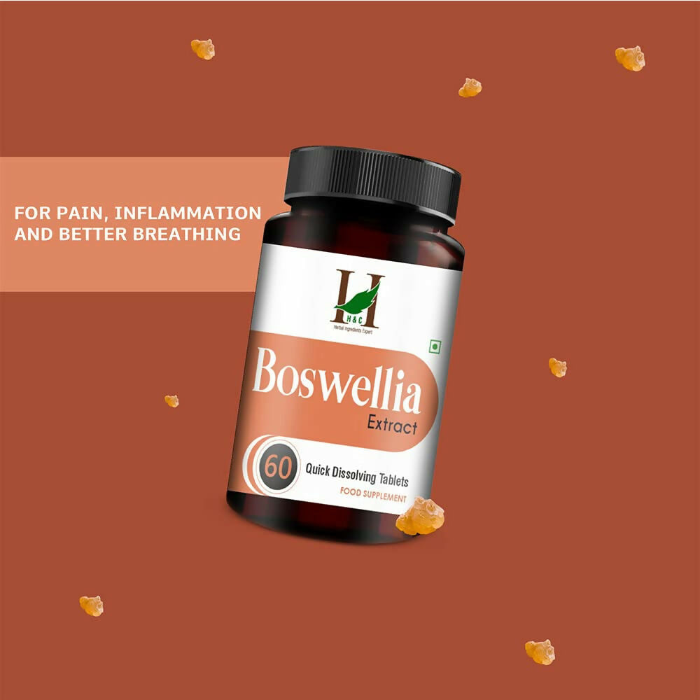 H&C Herbal Boswellia Extract Quick Dissolving Tablets