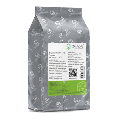 Merlion Naturals Brazilian Purple Clay Powder