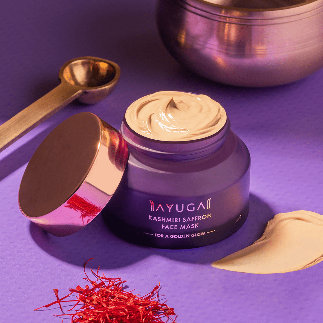 Ayuga Kashmiri Saffron Face Mask