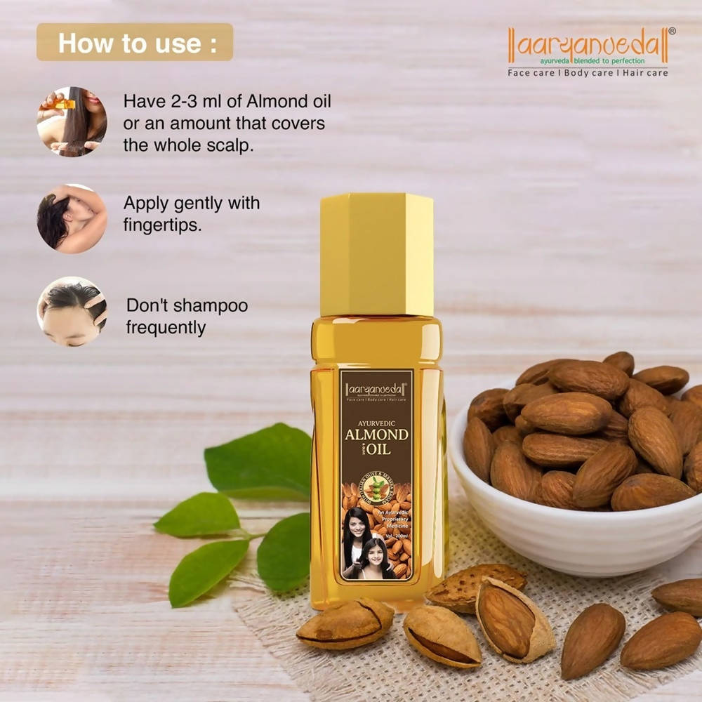 Aaryanveda Ayurvedic Almond Oil - Limited Time Offer