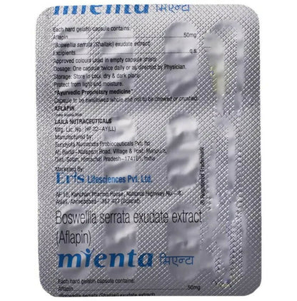 Mienta 50mg Capsules