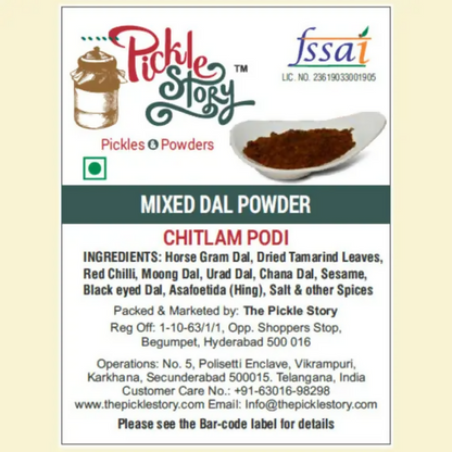 The Pickle Story Mixed Dal Powder