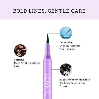 LOVETC Eyefinity Pro Finesse Sketch Eyeliner - Green Light Go