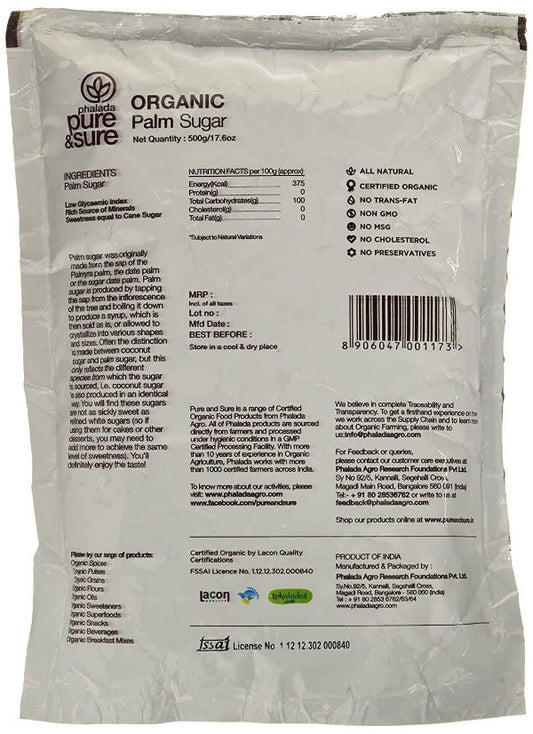 Pure & Sure Organic Palm Sugar