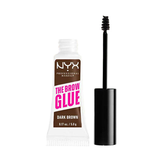 NYX Professional Makeup The Brow Glue Instant Long -Hold Eyebrow Styler  - Brown