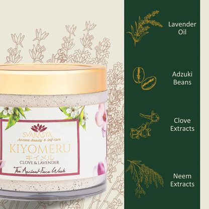 Svarasya Kiyomeru Natural Face Wash
