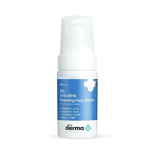 Buy The Derma Co 3% AHA-BHA Foaming Face Wash from DrMediCart, Ship from India to USA