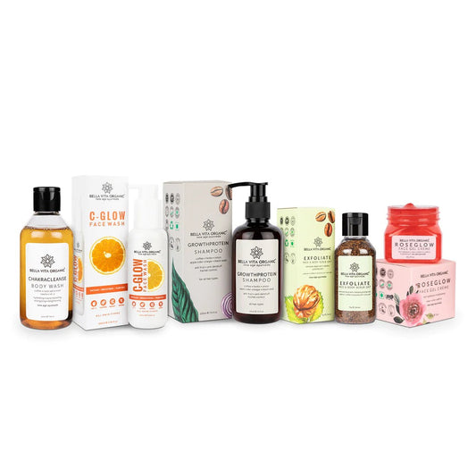Buy Bella Vita Organic Complete Natural Body Care Combo from DrMediCart, Ship from India to USA