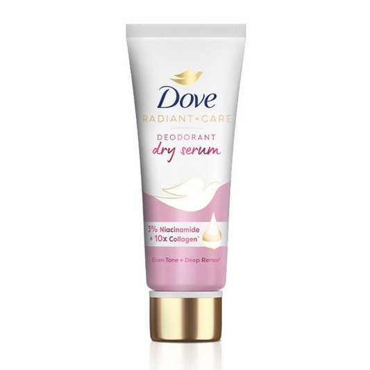 Dove Radiant + Care Deodorant Dry Serum with 3% Niacinamide & 10x Collagen