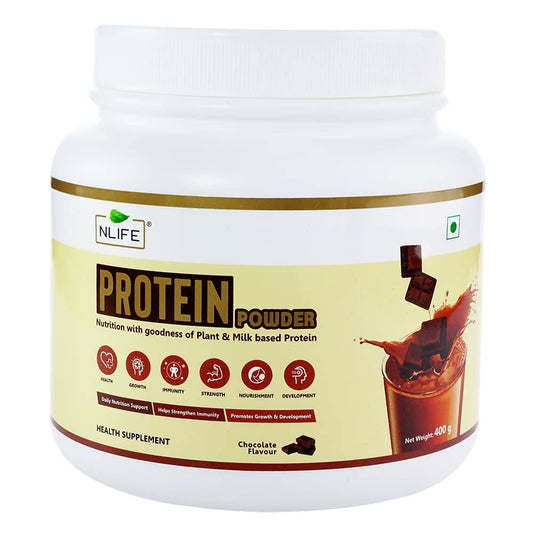 Buy NLife Protein Powder Chocolate Flavor from DrMediCart, Ship from India to USA