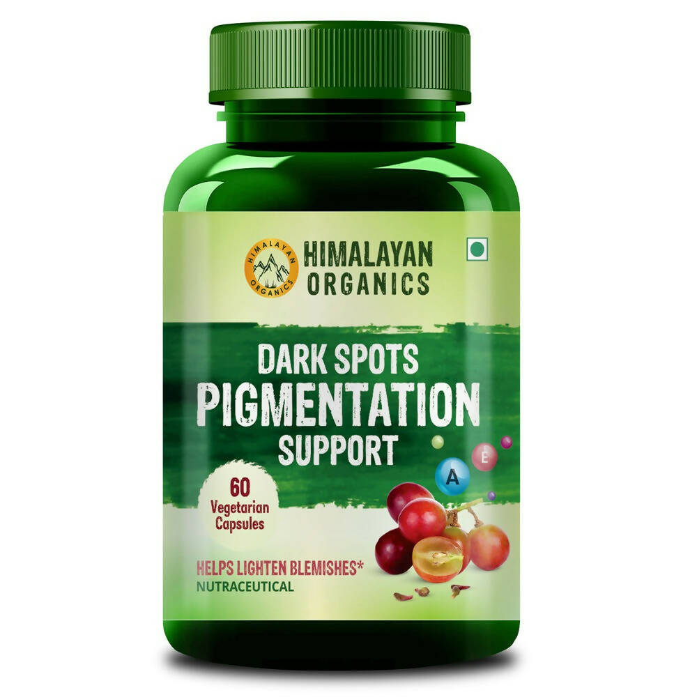 Buy Himalayan Organics Dark Spots Pigmentation Support Capsules from DrMediCart, Ship from India to USA