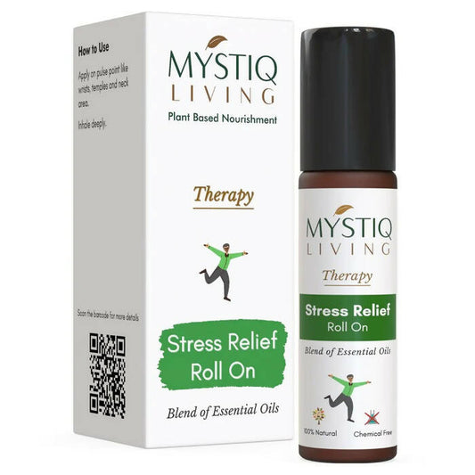 Mystiq Living Therapy Stress Relief Roll On