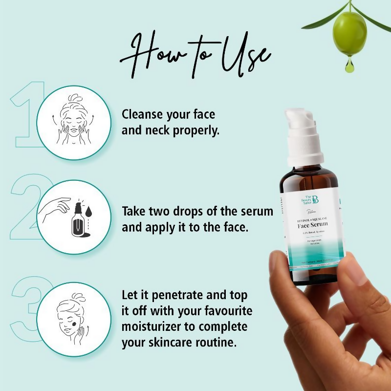 The Beauty Sailor Retinol + Squalane Face Serum