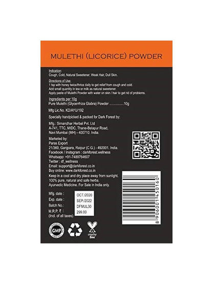 Dark Forest Anti Pigmentation Face Pack - DrMediCart