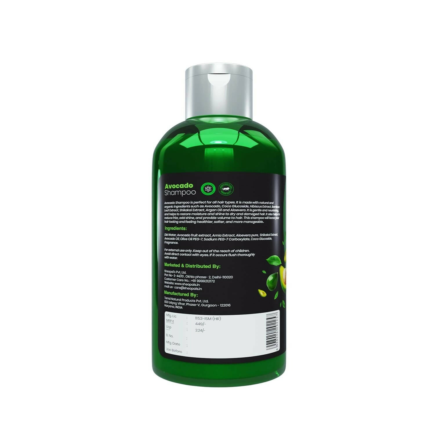 Sheopal's Avocado Shampoo