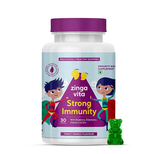 Buy Zingavita Strong Immunity Gummies (Tangy Mango Flavor) from DrMediCart, Ship from India to USA