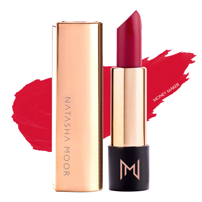 Natasha Moor Silk Suede Lipstick - Money Maker
