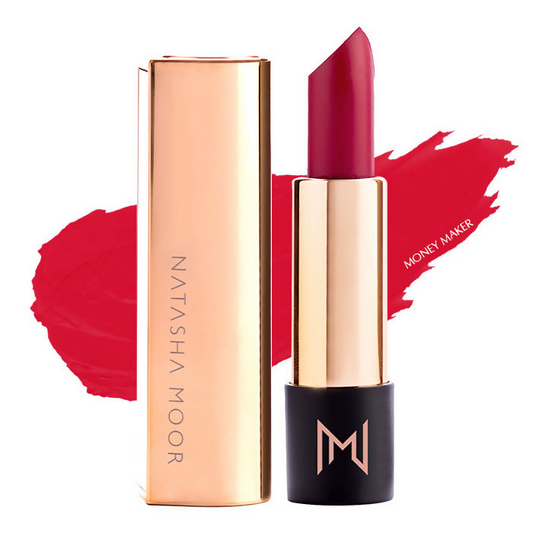 Natasha Moor Silk Suede Lipstick - Money Maker