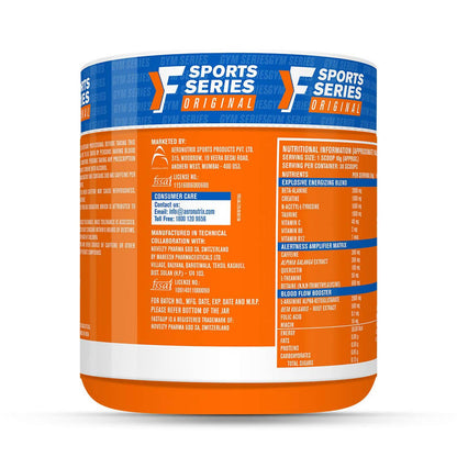 Fast&Up Pre-Workout Supplement