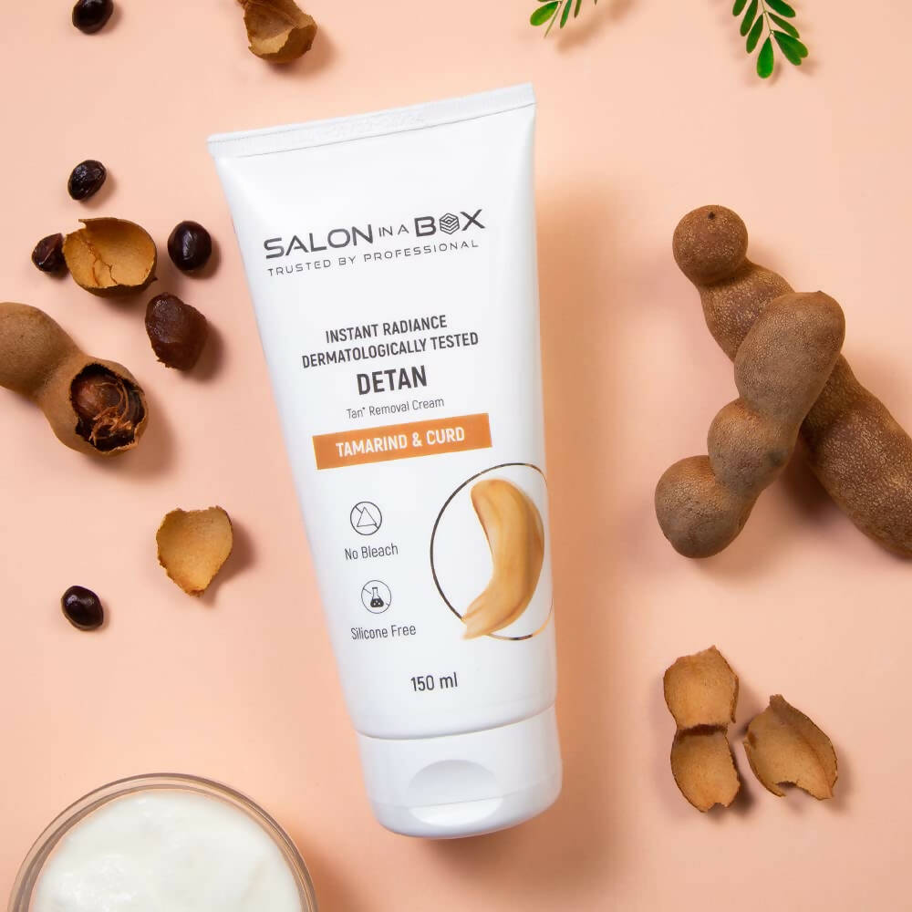 Salon in a Box De-Tan with Tamarind and Curd Face Pack