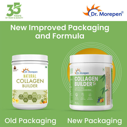 Dr. Morepen Natural Collagen Builder - Orange Berry Flavour
