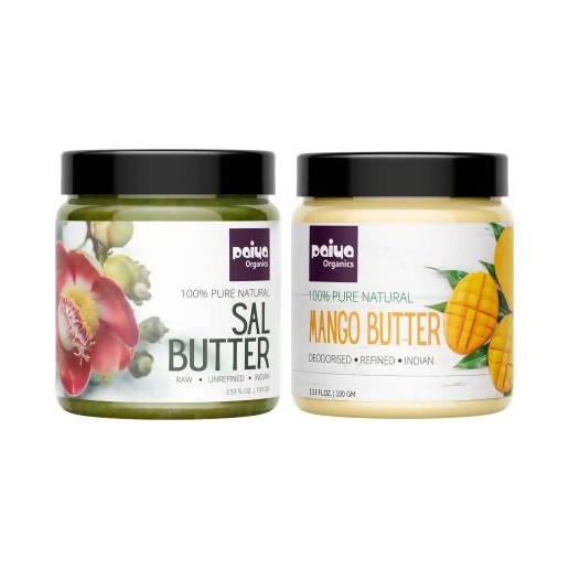 Buy Paiya Organics Sal Butter + Mango Butter Combo from DrMediCart, Ship from India to USA