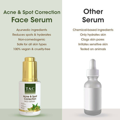 TAC   The Ayurveda Co. With Eladi And Neem Face Serum