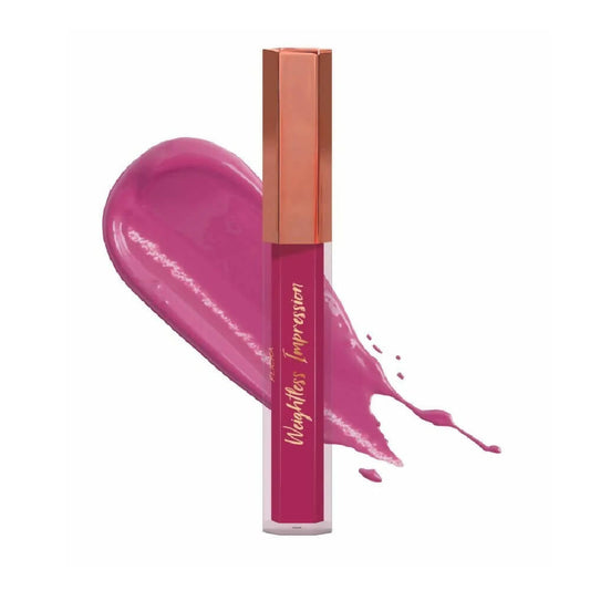 FLiCKA Weightless Impression 09 September - Purple Matte Finish Liquid Lipstick