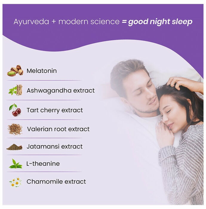 Zingavita Melatonin 5mg Good Night Sleep Gummies - Drmedicart