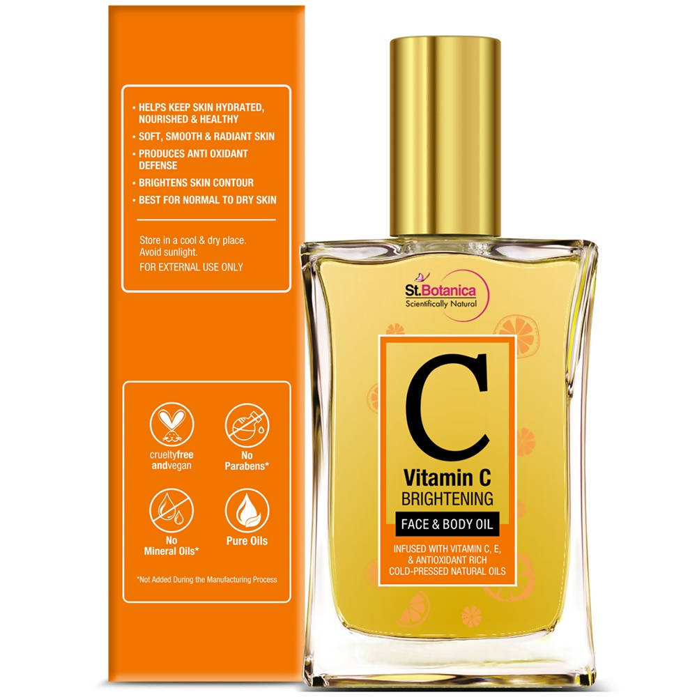 St.Botanica Vitamin C Brightening Face & Body Oil