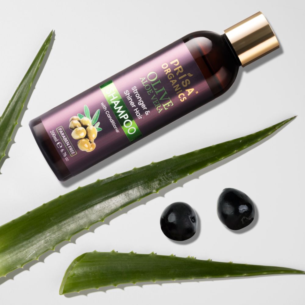 Prisa Organics Olive Aloe Vera Shampoo