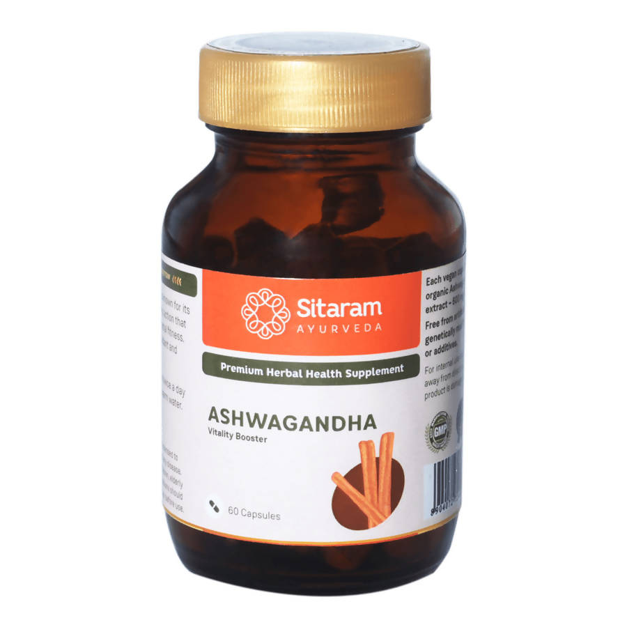 Buy Sitaram Ayurveda Ashwagandha Capsules from DrMediCart, Ship from India to USA