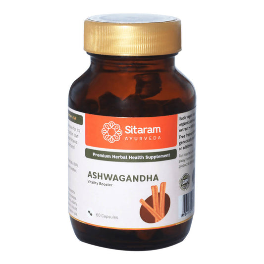 Buy Sitaram Ayurveda Ashwagandha Capsules from DrMediCart, Ship from India to USA