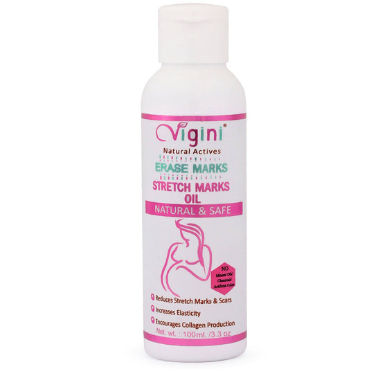 Vigini Natural Actives Stretch Marks Scars Removal Cream Oil - DrMediCart