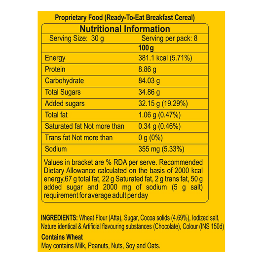 Buy Patanjali Choco Flakes (PACK OF 2) from DrMediCart, Ship from India to USA