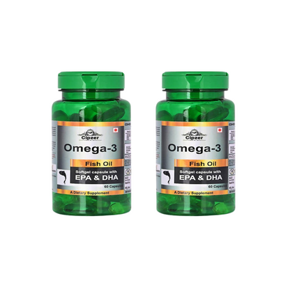 Cipzer Omega 3 Fish Oil Softgel Capsules