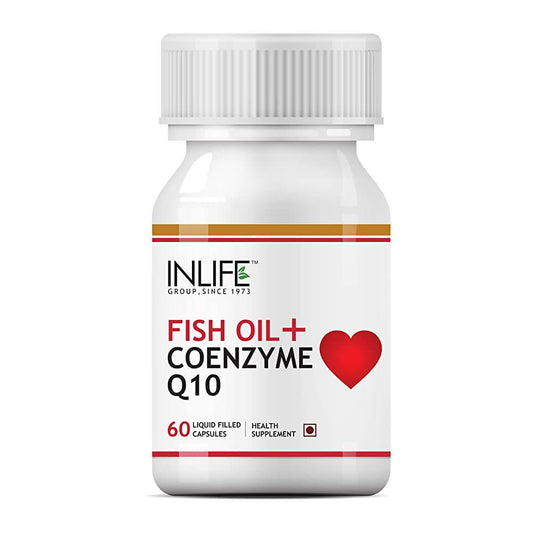Buy Inlife Fish Oil With Coenzyme Q10 Capsules from DrMediCart, Ship from India to USA