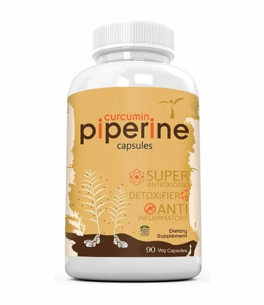 Ramini Bio Nutrition Curcumin Piperine 500mg Veg Capsules