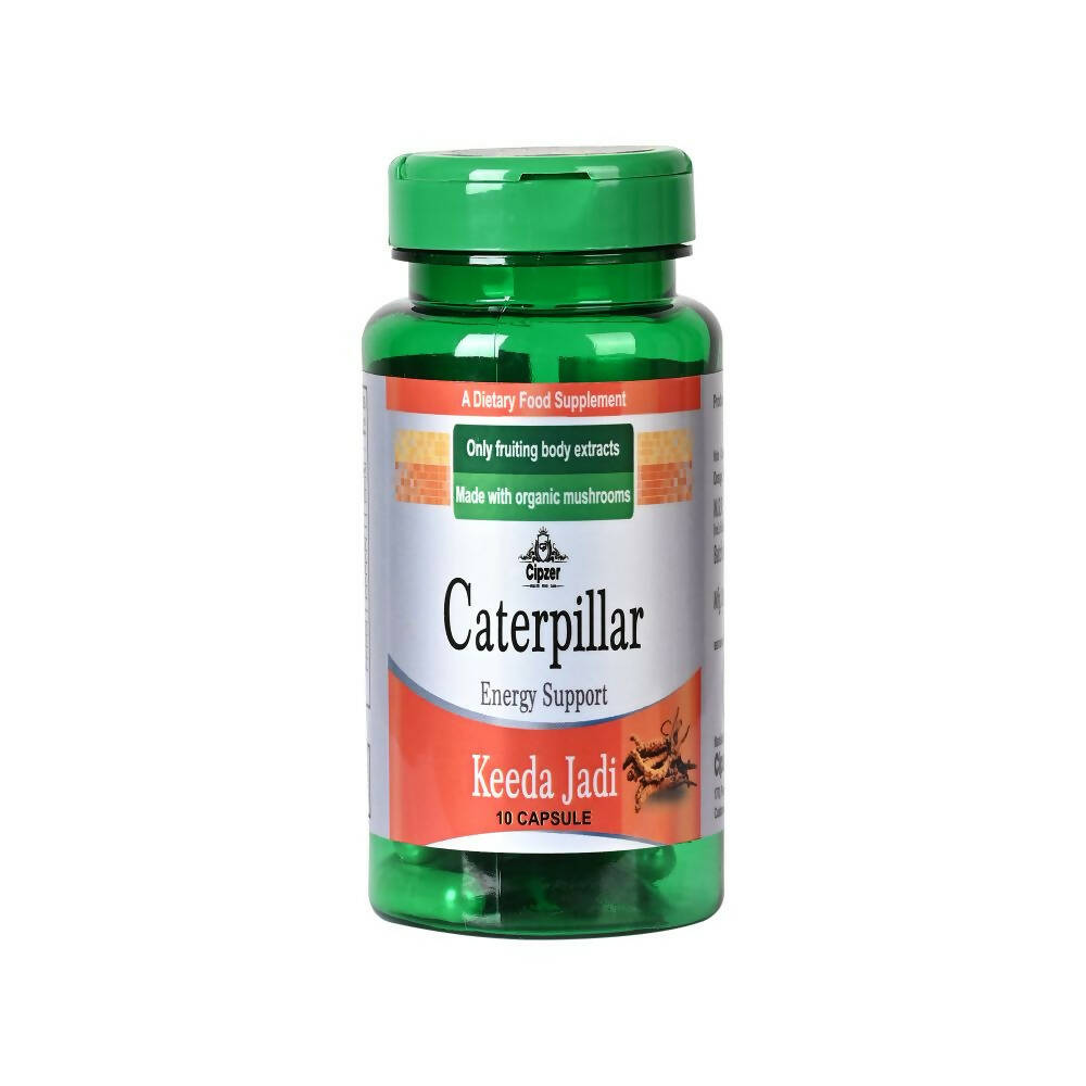 Cipzer Caterpillar Keeda Jadi Capsules