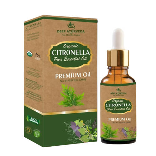 Deep Ayurveda Citronella Pure Essential Oil - DrMediCart