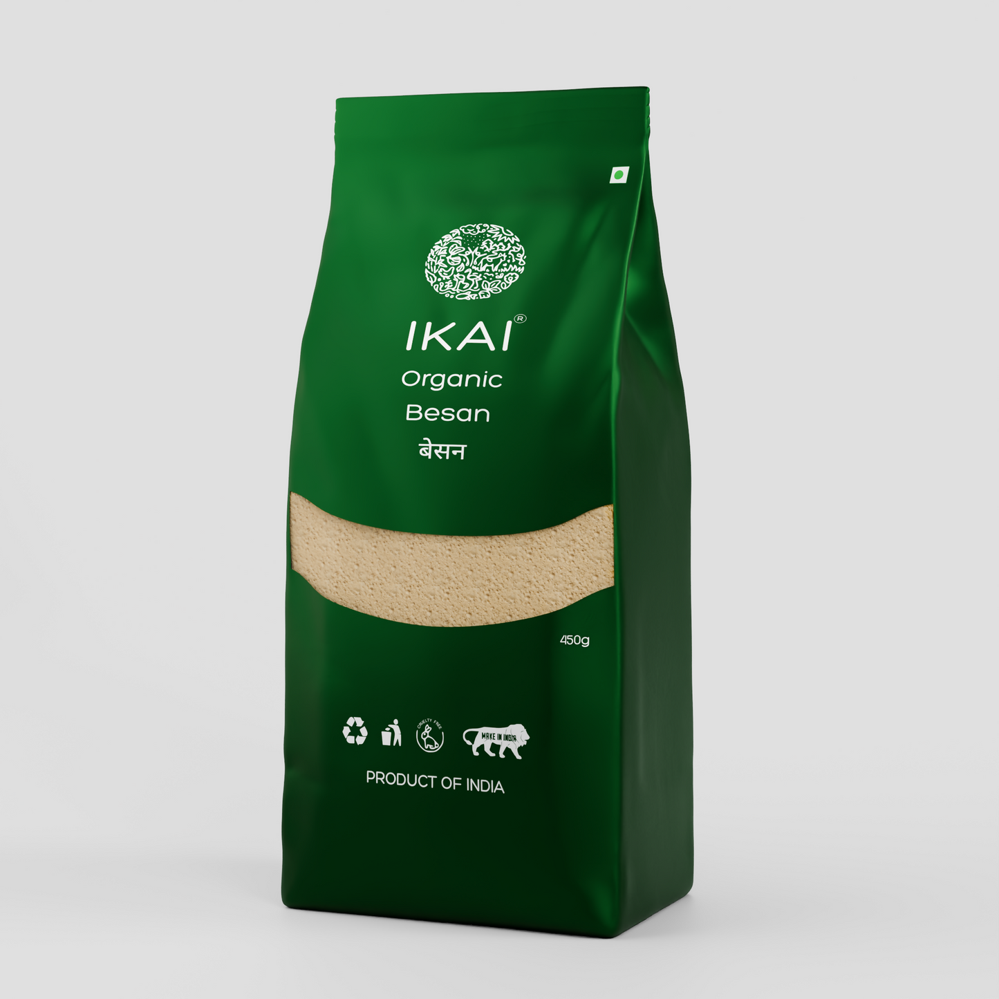 IKAI Organic Besan (Gram Flour)