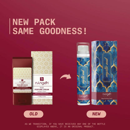 Ningen Mystic Oud Body Perfume Cream