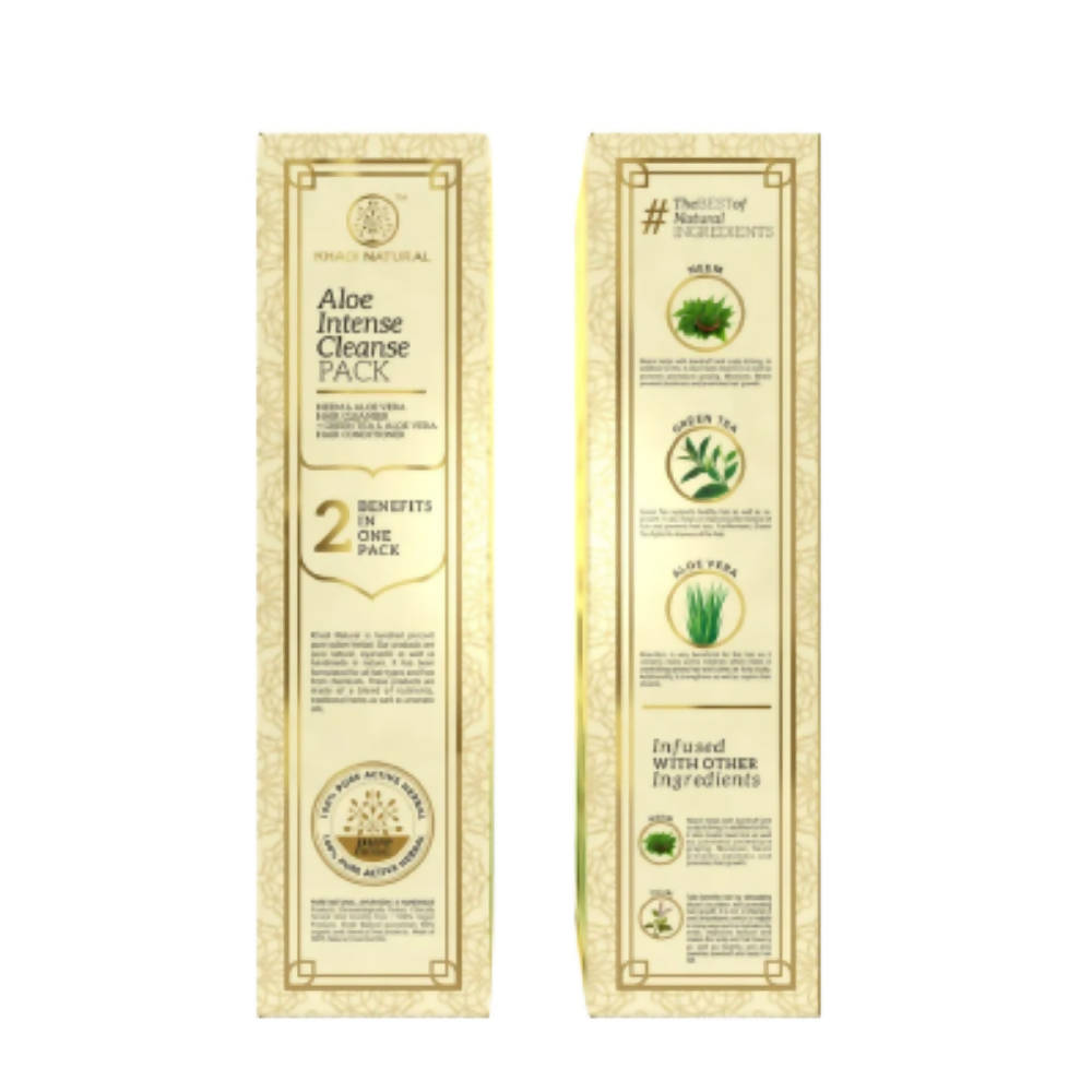 Khadi Natural Aloe Intense Clean Pack