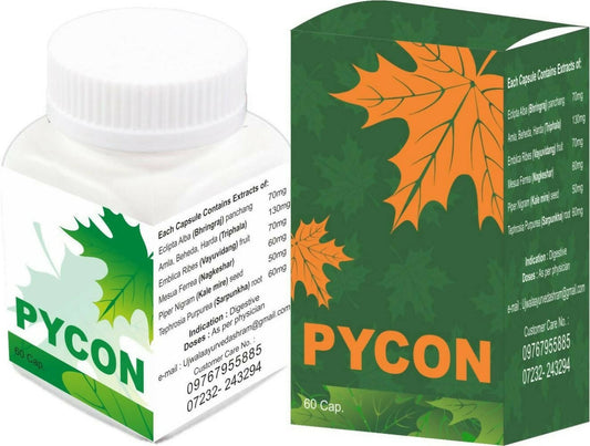 Ujwala Ayurvedashram Pycon piles capsules