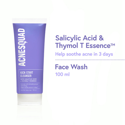 Acne Squad Kick Start Cleanser With Salicylic Acid & Thymol T Essence