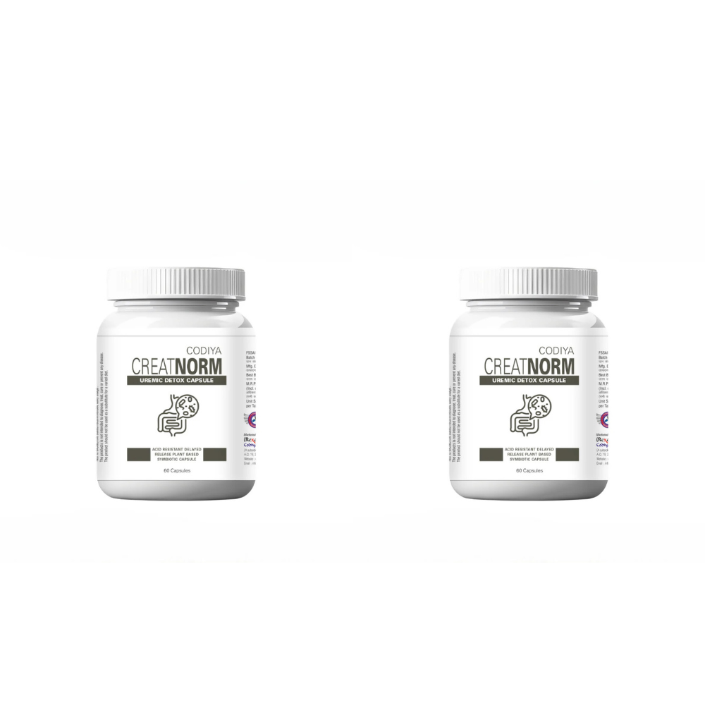 Uveda Naturals Creatnorm Capsules - 90 Billion Spores Probiotic & Prebiotic Formula