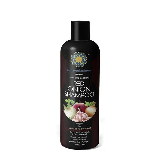 Ayurvedashree Red Onion Shampoo For Growth - DrMediCart