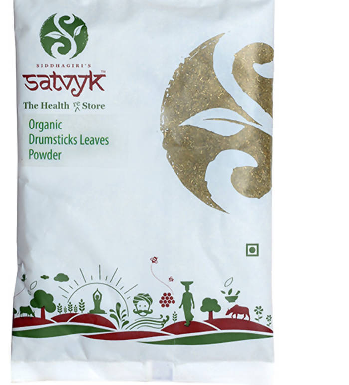 Buy Siddhagiri's Satvyk Organic Drumsticks Leaves Powder (Moringa) from DrMediCart, Ship from India to USA